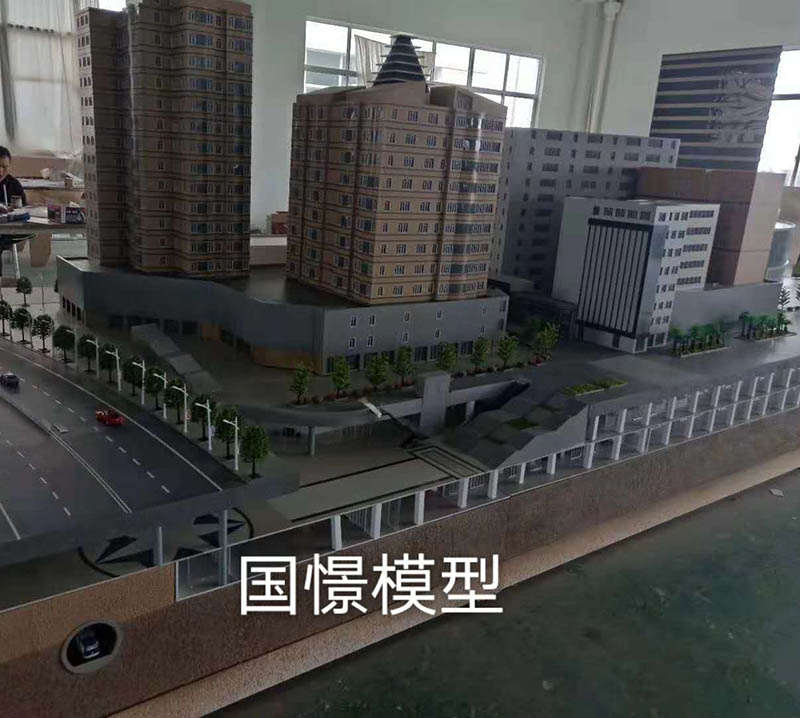 富县建筑模型